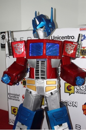 Optimus Prime Cosplayer - Comic Con Colombia 2016