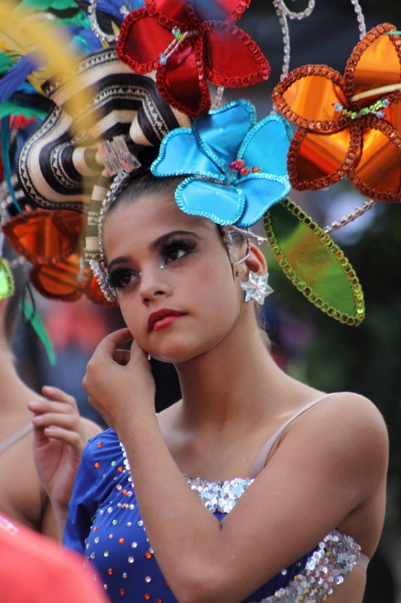 Feria de las Flores Medellín - Desfile de Silleteros 2016 - Bailarina