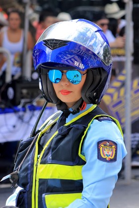 Desfile Chivas - Agente Tránsito Medellín