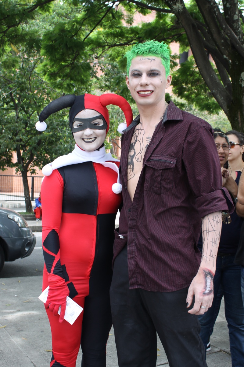 Comic Con Medelln - Cosplay Harley Quinn - Joker - Colombia